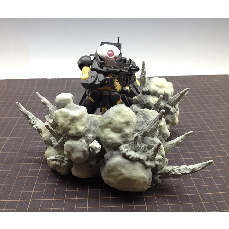 Explosion Smoke Effect Model Figure Figma เอฟเฟคควันระเบิด โมเดล ฟิกเกอร์ ฟิกม่า