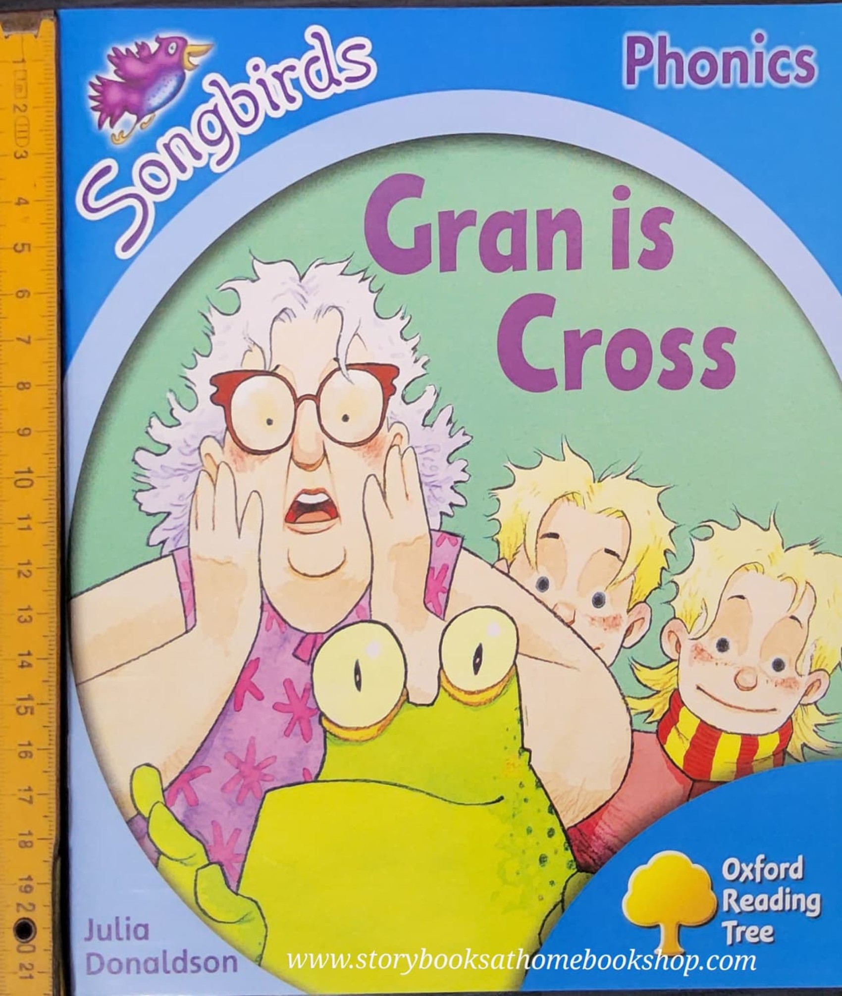 หนังสือนิทานปกอ่อน** 🍅🍓OXFORD READDING TREE SONGBIRDS PHONICS: GRAN IS CROSS BY JULIA DONALDSON