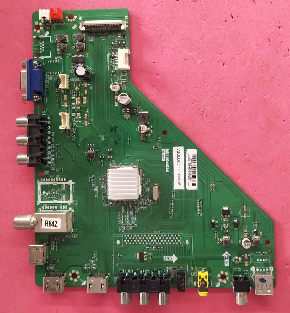 เมนบอร์ดทีวีพานาโซนิค ( Panasonic) อะไหล่แท้/ของถอด ใช้กับรุ่น TH-55D300T พาร์ทบอร์ด T.MS3463S.783