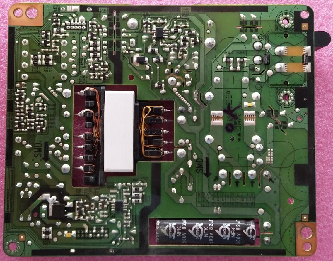 POWER SUPPLY SAMSUNG (ซัพพลาย ซัมซุง) อะไหล่แท้/ของถอดพร้อมใช้งาน พาร์ท BN44-00696C ใช้แทนพาร์ท BN44-00696B :BN44-00696A :BN44-00696D ได้เลย (รุ่นทั้งหมดมี 8 ตามที่ระบุไว้ด้านล่าง)