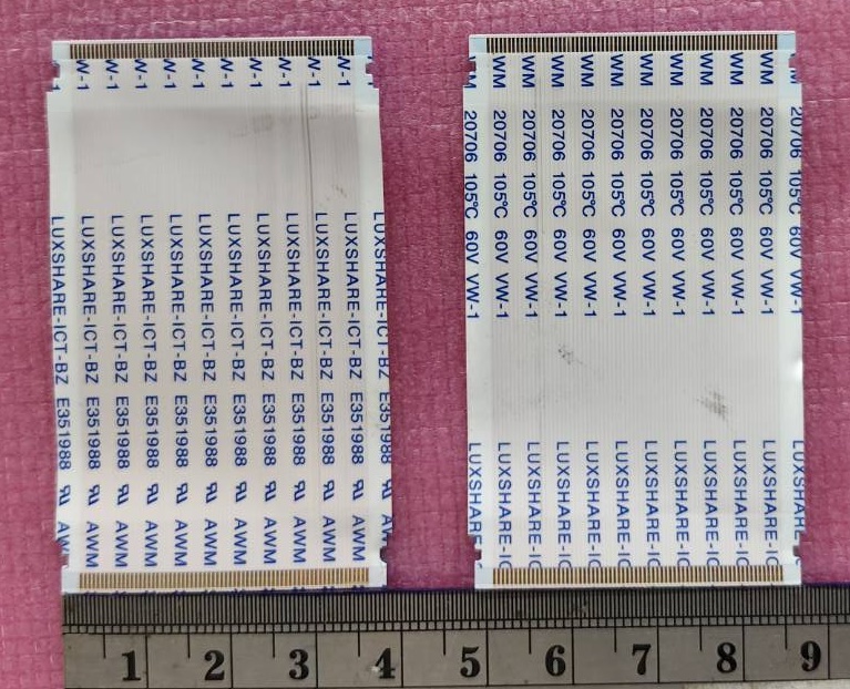 สายแพทีวี HISENSE ไฮเซน อะไหล่มือสองพร้อมใช้งาน ใช้กับรุ่น 75B7500UW