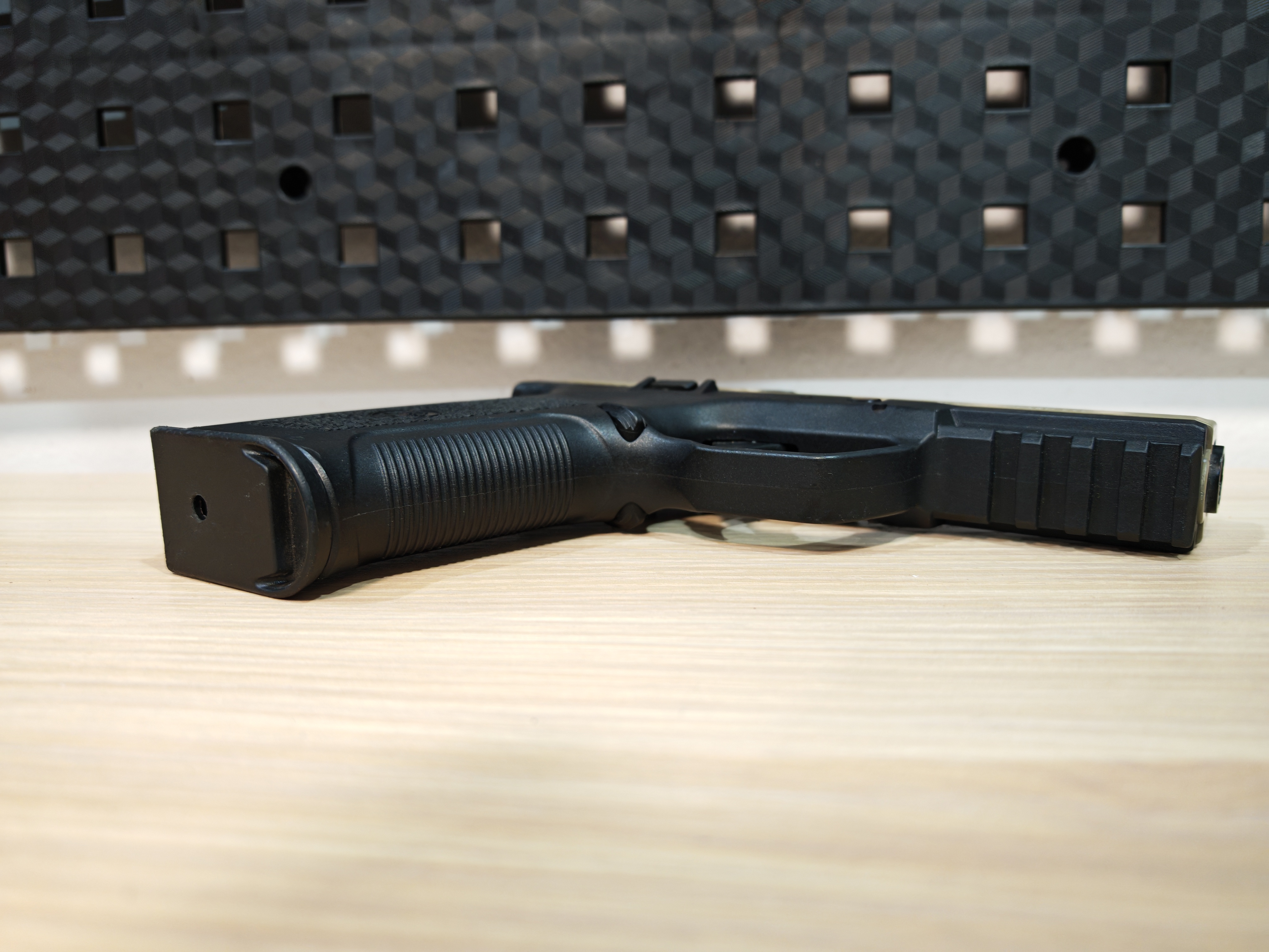 ICS BLE-006-SD4 XAE GAS PISTOL TWO-TONE Revo Valve System GBB ไต้หวัน BB Gun บีบีกัน แบบแก๊ส ปืนอัดลม มือสอง Airsoft Gun