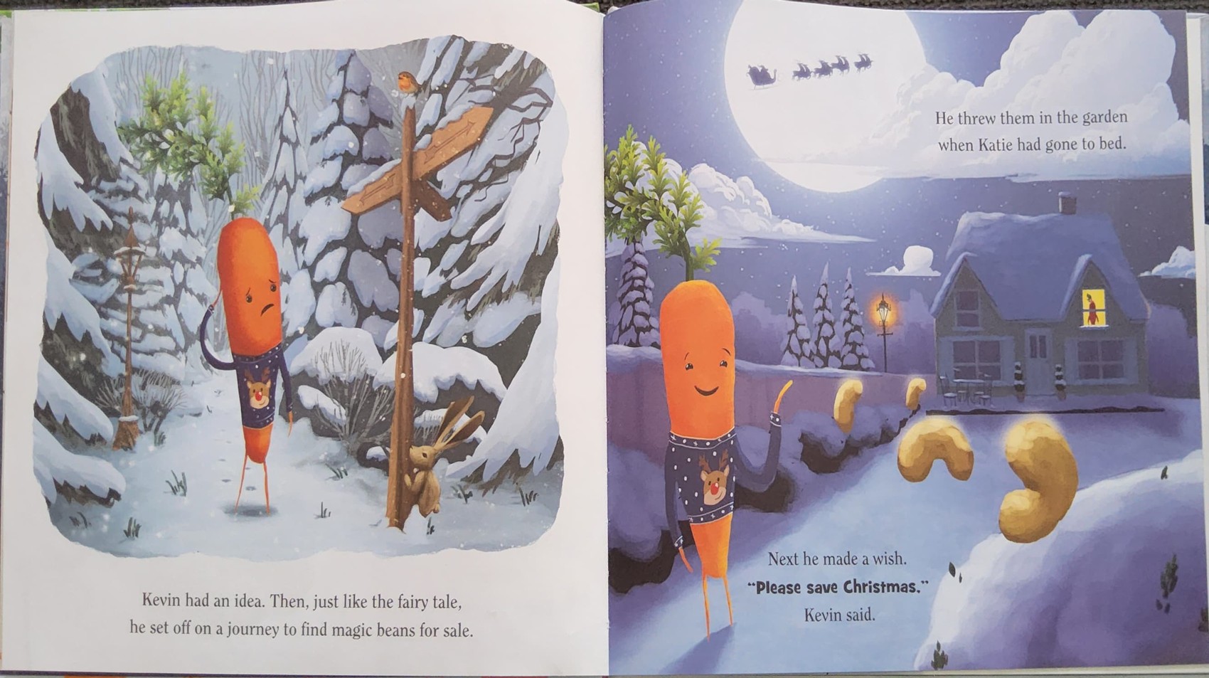 KEVIN THE CARROT AND THE CHRISTMAS BEANSTALK