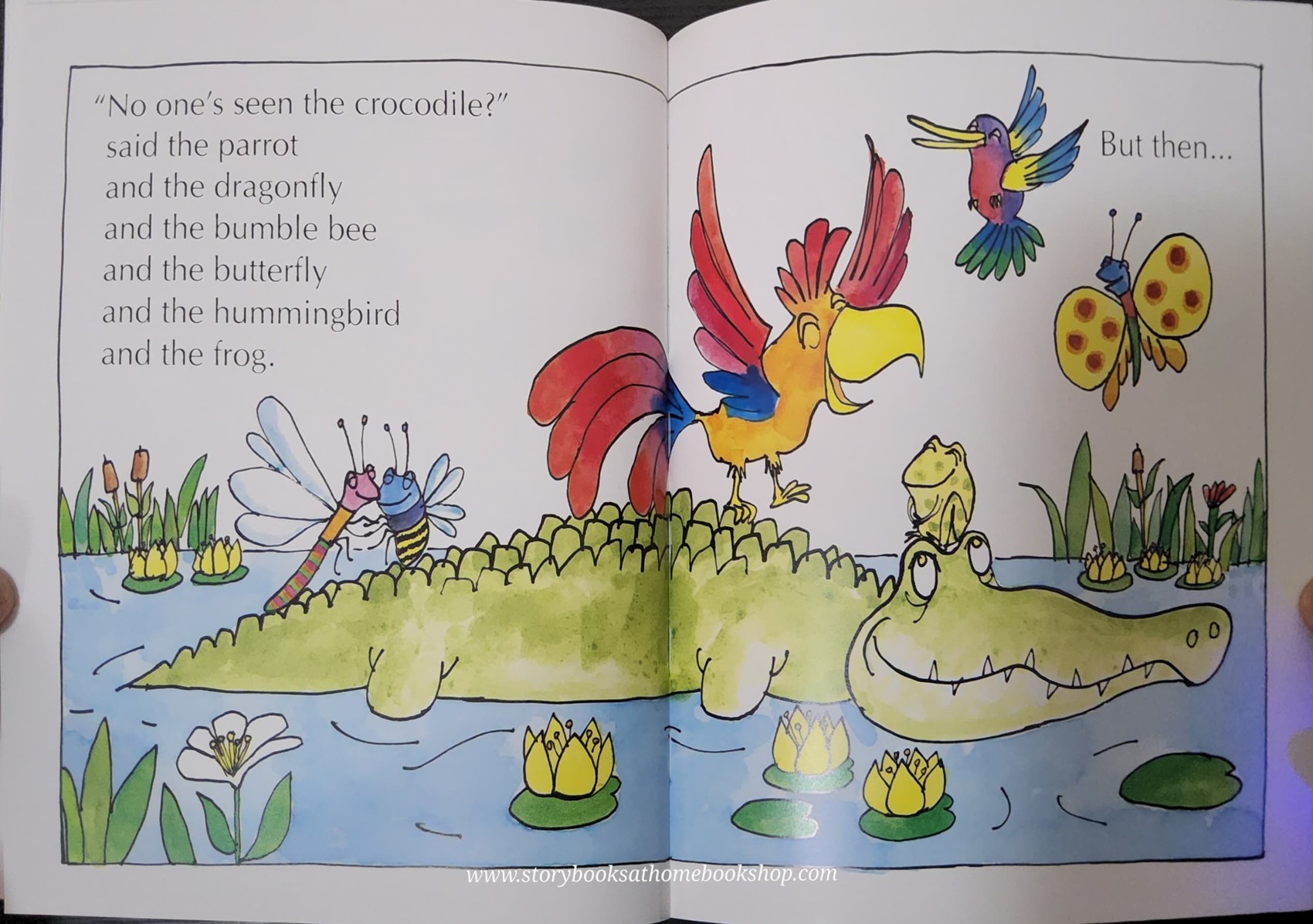 หนังสือนิทานปกอ่อน** 🍅🍓HAVE YOU SEEN THE CROCODILE? BY COLIN WEST