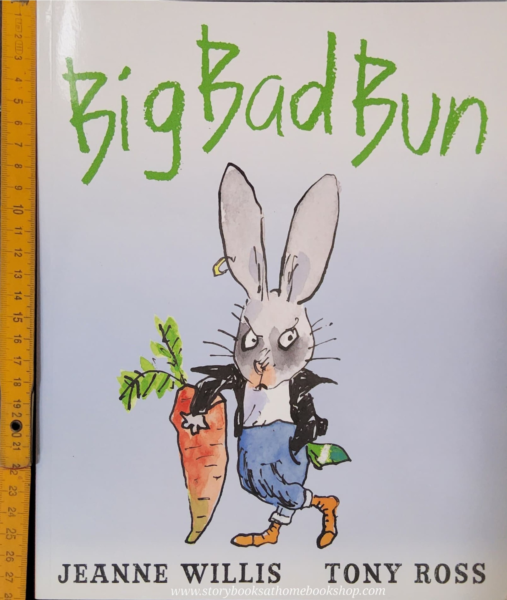 หนังสือนิทานปกอ่อน** 🍅🍓BIG BAD BUN BY JEANNE WILLIS AND TONY ROSS