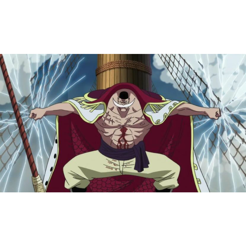 เอฟเฟคคลื่นพลัง พาทเสริมหนวดขาว สี่จักรพรรดิ วันพีช เอฟเฟค ฟิกเกอร์ โมเดล One Piece effect figure model