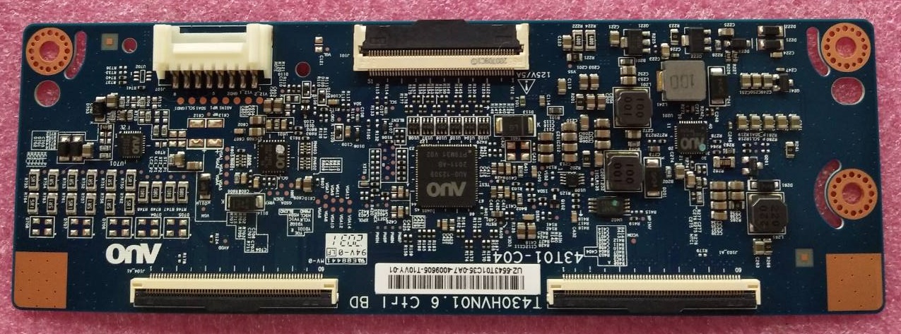 T-CON ทีคอนทีวี ซัมซุง SAMSUNG ของแท้ถอดจากเครื่อง รุ่นUA43T6000AK พาร์ทT430HVN01.6 43T01-C04