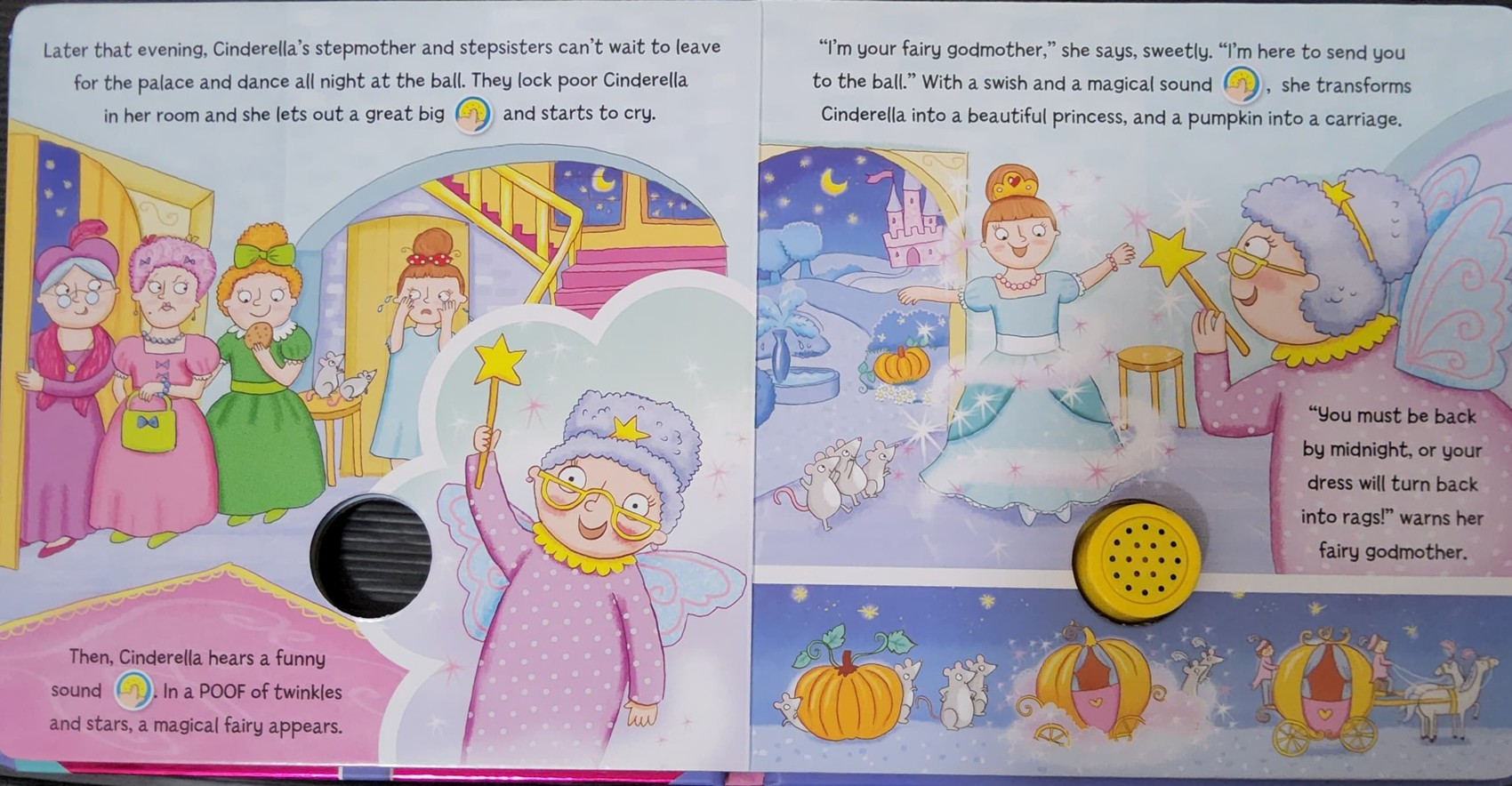 SOUND BOARD BOOK** ♥️CINDERELLA