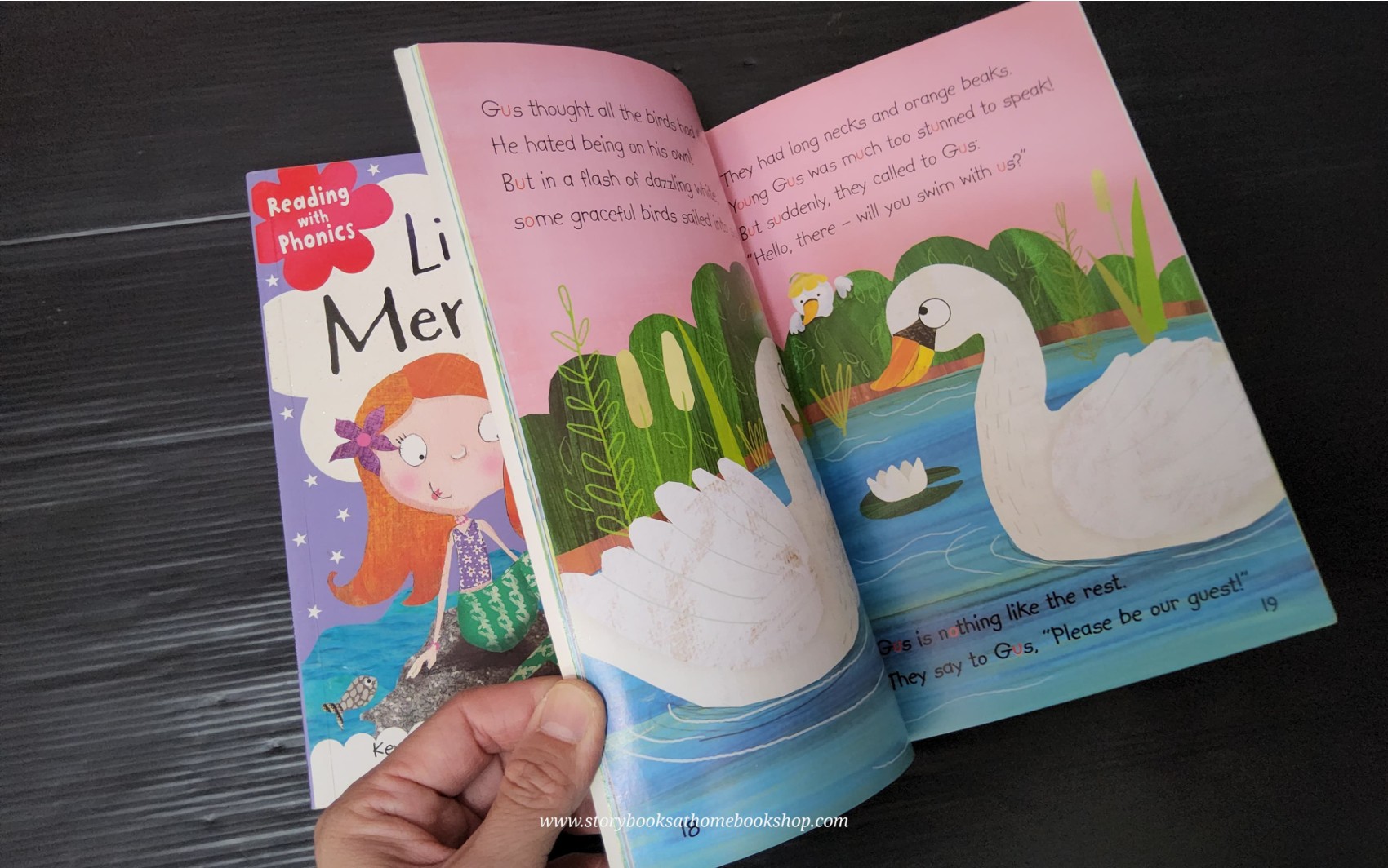 หนังสือนิทานปกอ่อน** 🍅🍓[SET 2 books]READING WITH PHONICS:KEY SOUND er,u