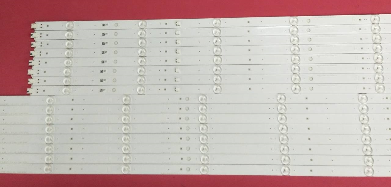 หลอดแบคไลน์ทีวี โซนี่ SONY ของใหม่โรงงาน รุ่น KD-75X8000G พาร์ท L3-3L-G5-BWP-R6-1 / L3-3L-G5-BWP-L7-1 LM41-00725A/00726A 1 ชุด8แถว16ชิ้น