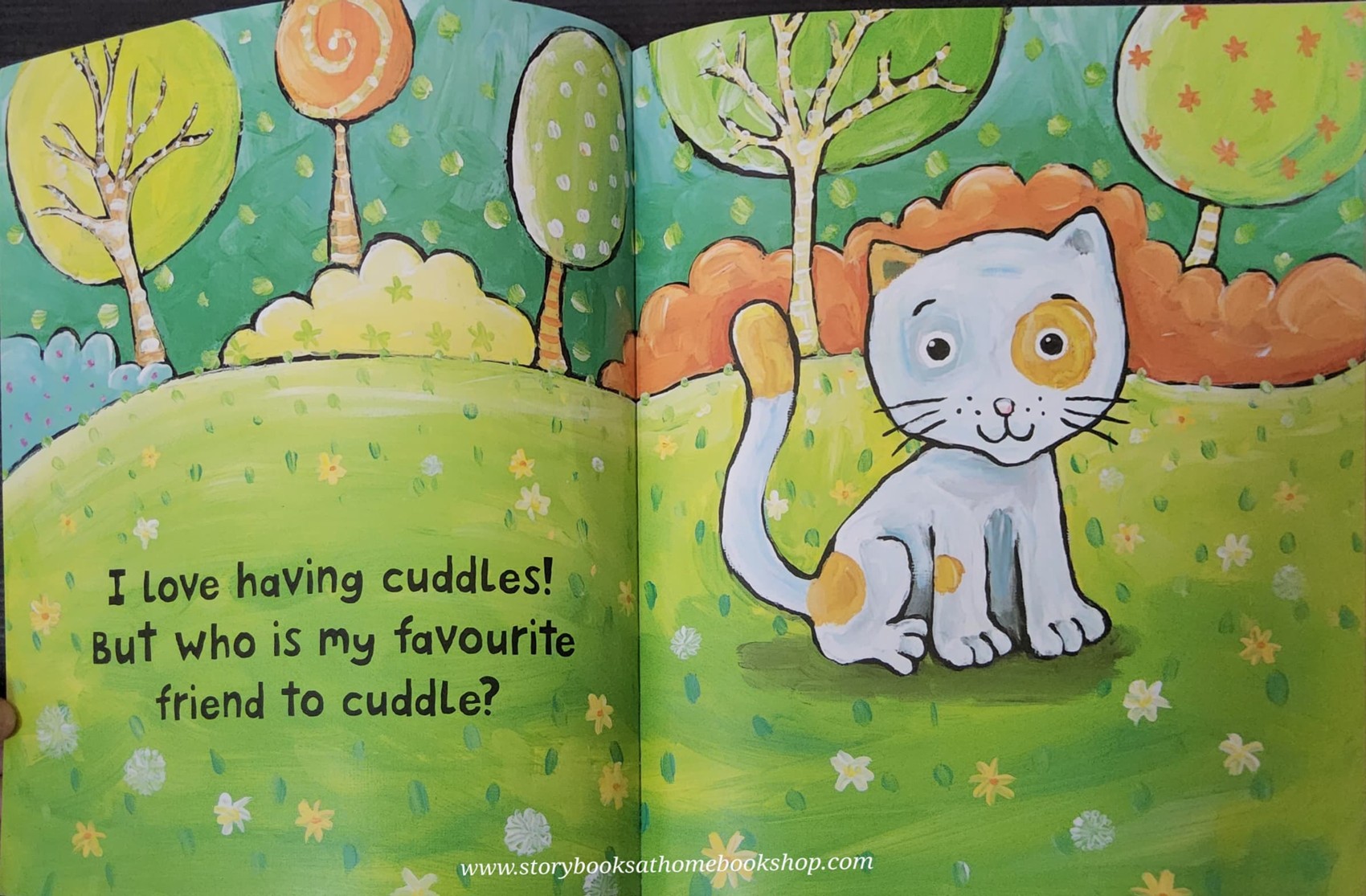 หนังสือนิทานปกอ่อน** 🍅🍅CAT'S CUDDLES BY JANE CABRERA
