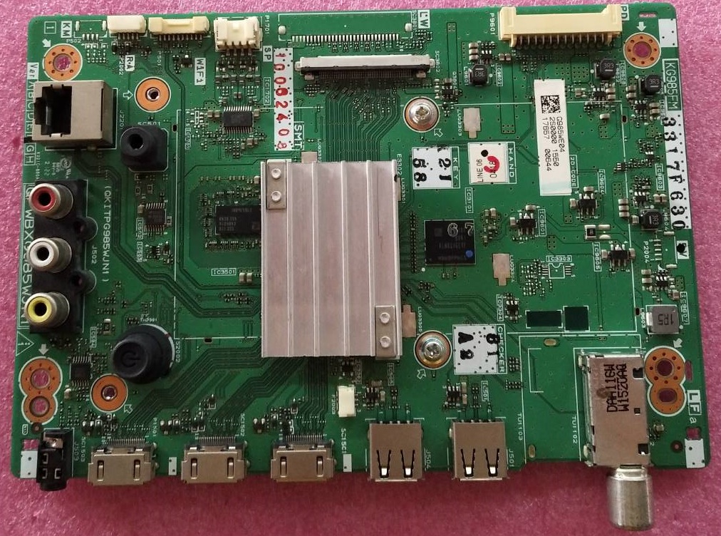 เมนบอร์ดทีวีชาร์ป Mainboard TV SHARP ของแท้ถอดจากเครื่อง รุ่น2T-C42BG1X