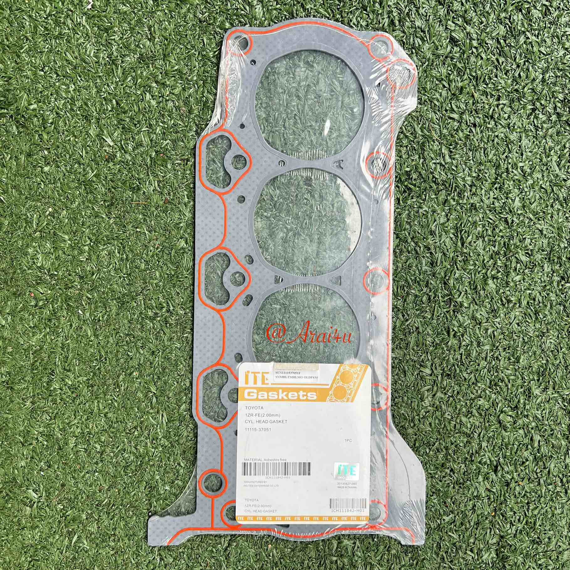 ประเก็นฝาสูบ TOYOTA ALTIS DUAL 1ZRFE ไฟ 2.0MM (11115-37051)