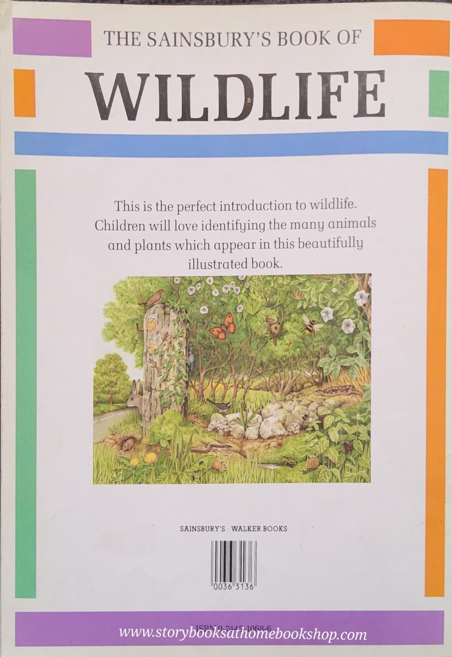 KNOWLEDGE BOOK** 🍓🍓 THE SAINSBURY'S BOOK OF WILDLIFE