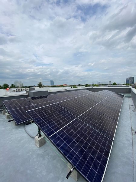งานติดตั้ง ระบบโซล่าเซลล์ On grid 10kw 3ph 9,900w