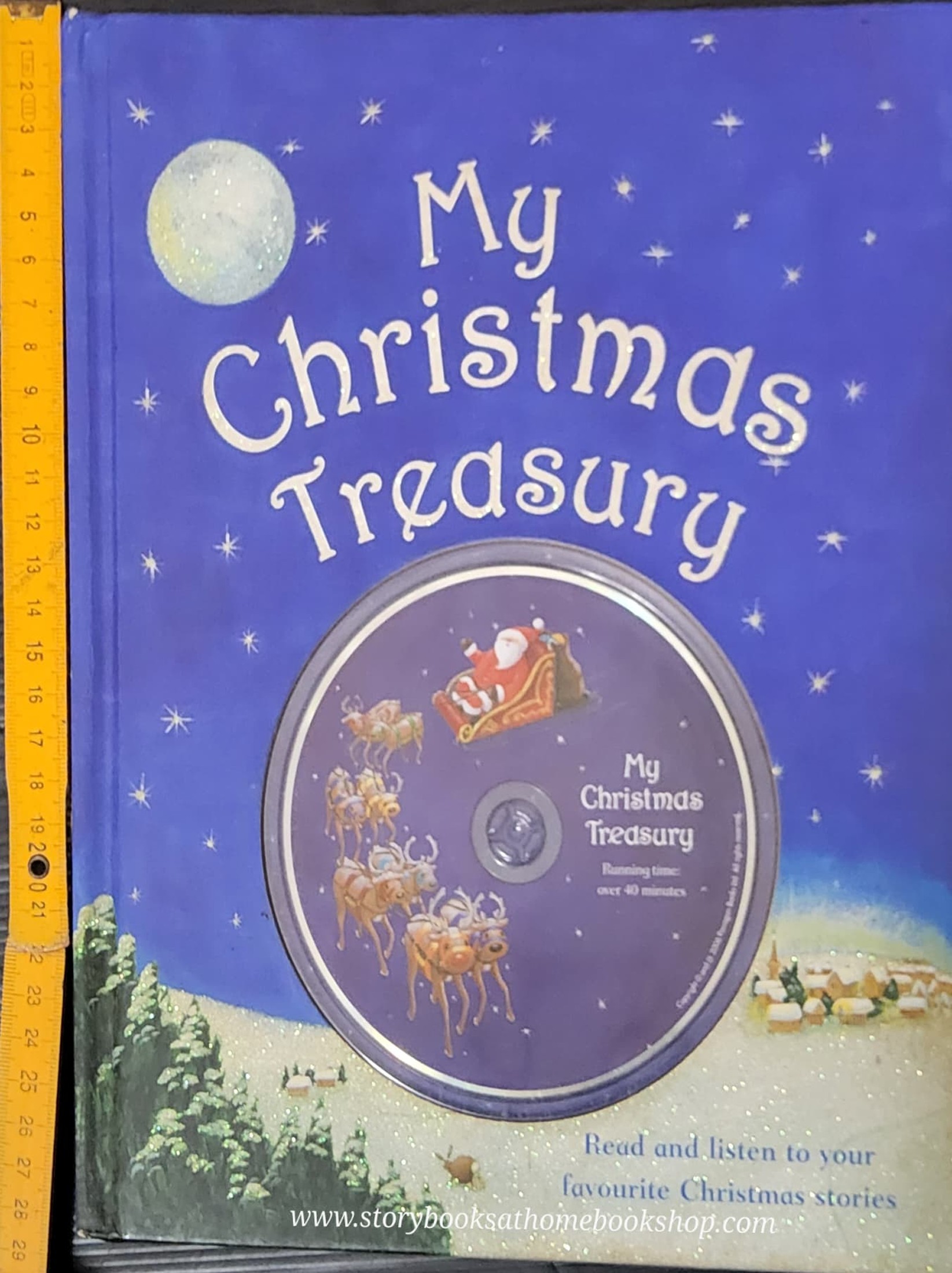 หนังสือนิทานปกแข็ง** 🍅🍓MY CHRISTMAS TREASURY WITH CD