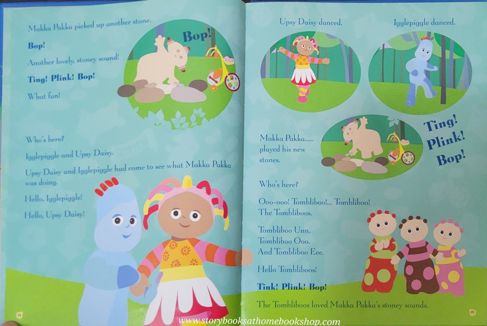 หนังสือนิทานปกแข็ง** 🍅🍅IN THE NIGHT GARDEN... THE COMPLETE SONGS AND RHYMES BOOK AND CD