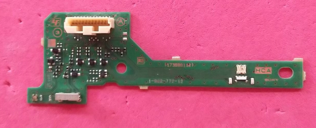 ตัวรับรีโมทย์ โซนี่ SONY ของแท้ถอดจากเครื่อง รุ่น KD-49X8000 พาร์ท 1-982-772-12