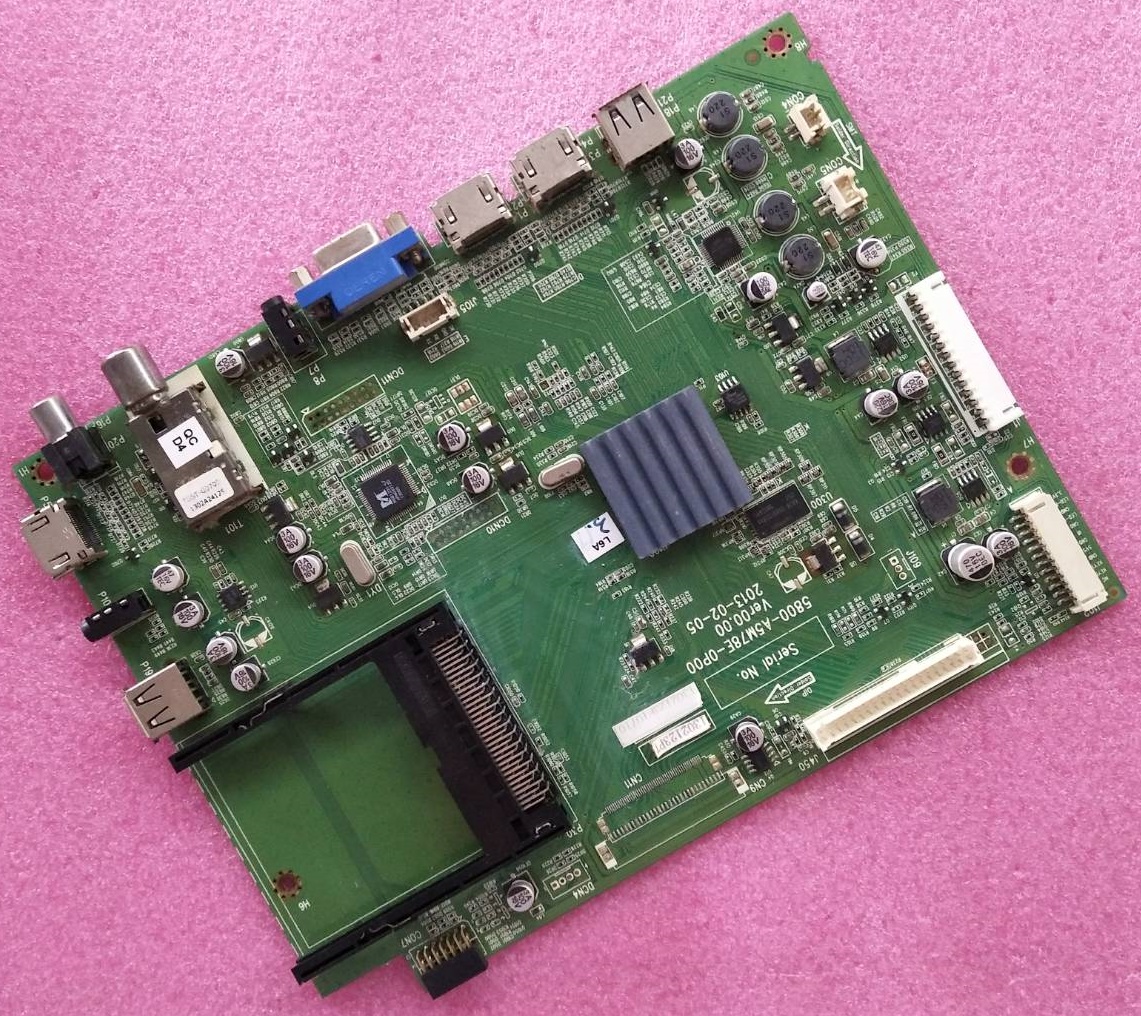 เมนบอร์ดทีวี สกายเวิร์ท SKYWORTH ของแท้ถอดจากเครื่อง รุ่น 32E66D พาร์ท 5800-A5M78E-0P00