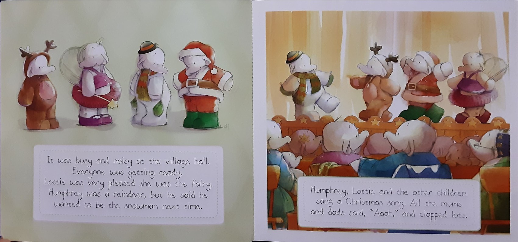 หนังสือนิทานปกแข็ง** 🍅🍓 HUMPHREY'S CHRISTMAS