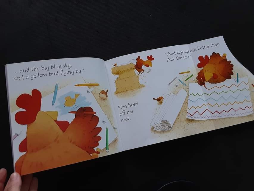 หนังสือนิทานปกอ่อน** 🍅🍓USBORNE PHONICS READERS: HEN'S PENS