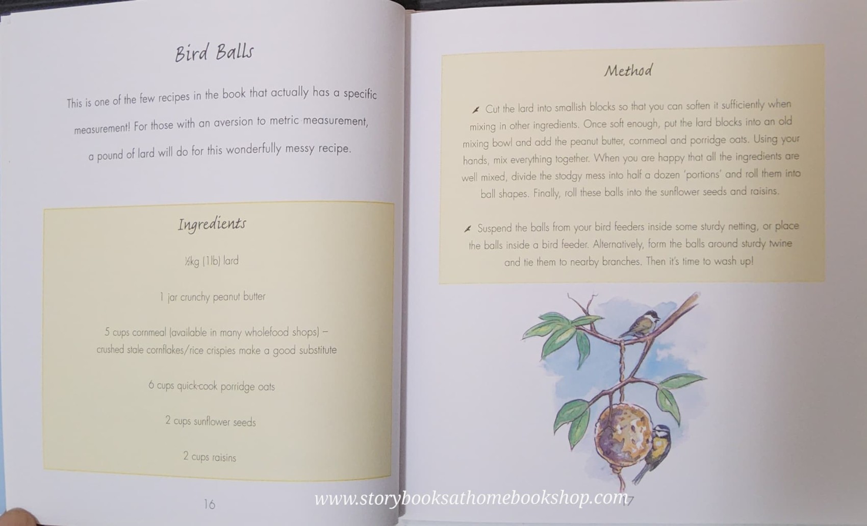 KNOWLEDGE BOOK ** ð
ð
COOKING FOR BIRD