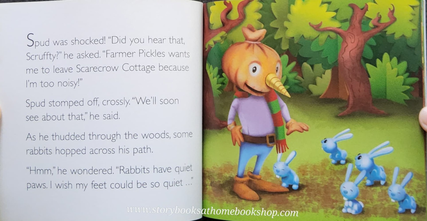 SMALL BOOK** **หนังสือนิทานปกอ่อน ** ♥️BOB THE BUILDER SPUD AND THE FUNNY TREES