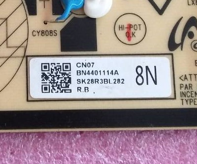 ซัพพลายทีวีซัมซุง SAMSUNG ของมือสองถอดจากเครื่องพร้อมใช้งาน รุ่น55QN85AA พาร์ทBN44-01114A