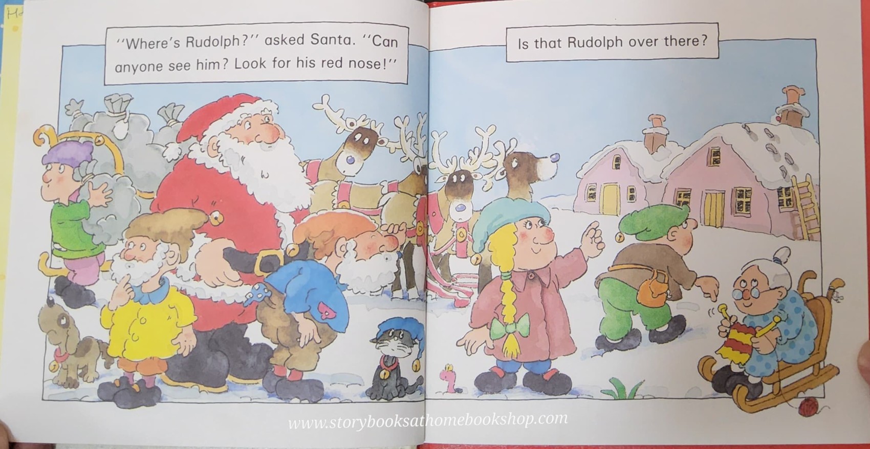 หนังสือนิทานปกแข็ง** 🍅🍅WHERE' RUDOLPH?