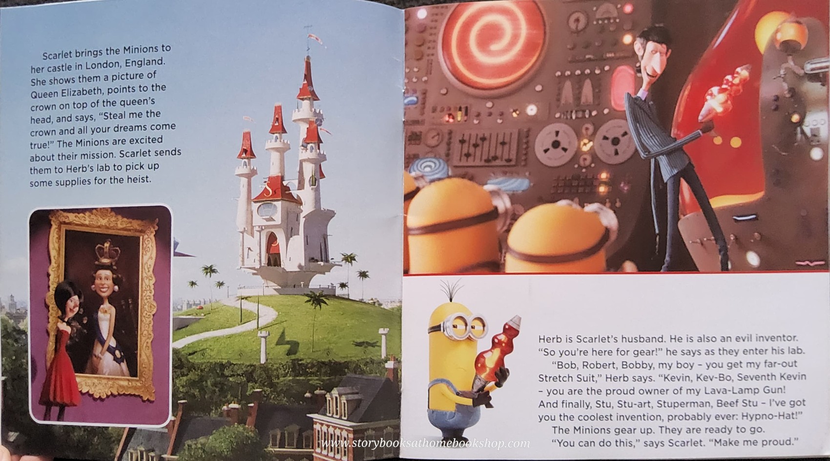 หนังสือนิทานปกอ่อน ** 🍅🍓 MINIONS LONG LIVE KING BOB!