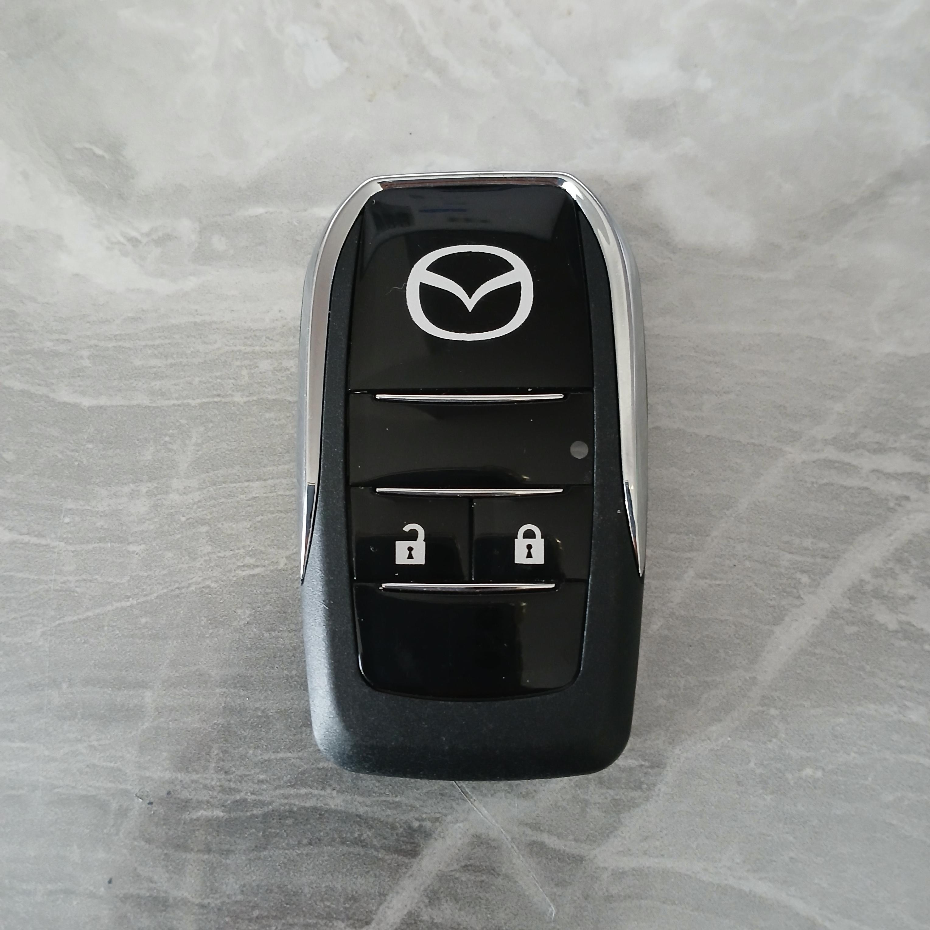 กรอบรีโมตพับ MAZDA 2 ปุ่ม (ล็อก+ปลดล็อก)