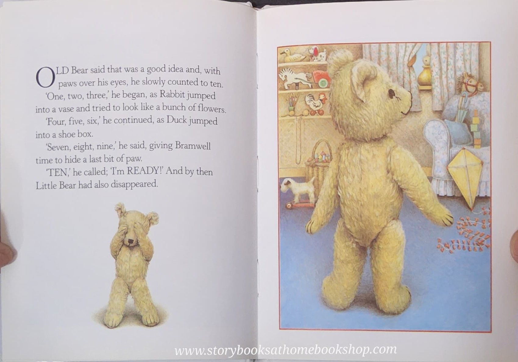 หนังสือนิทานปกแข็ง** 🍅🍓LITTLE BEAR LOST BY JANE HISSEY