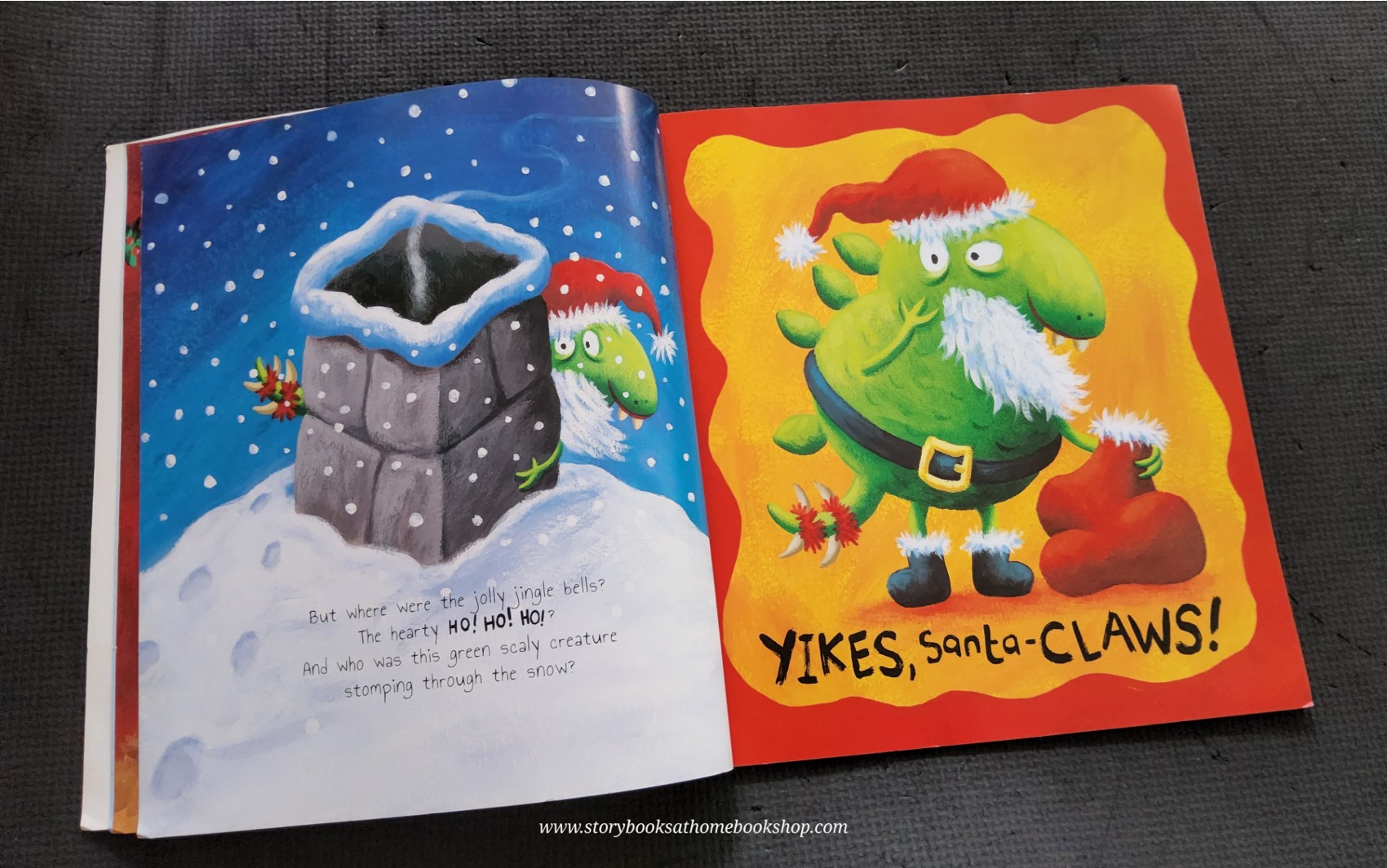 หนังสือนิทานปกอ่อน** 🍅🍓YIKES,SANTA-CLAWS!