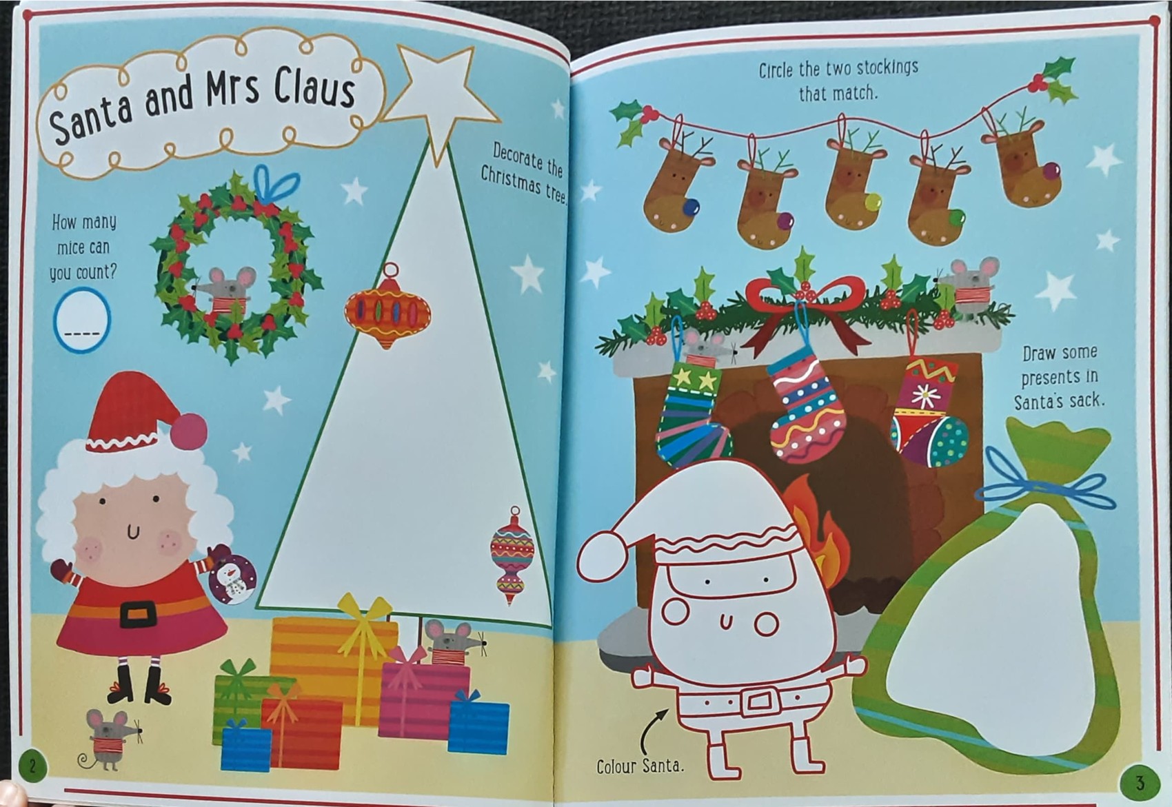 Activities BOOK** ð
ðSanta Stop here! Sticker Activity Book