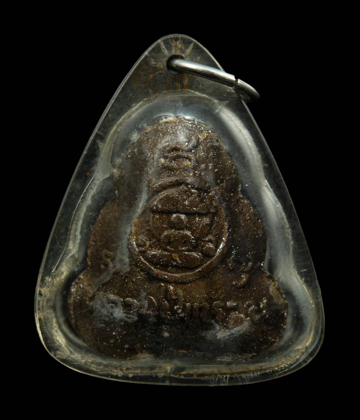 พระปิดตา หลังปักกลด หลวงปู่แหวน ปี 2516 (มีบัตรรับรองพระแท้)