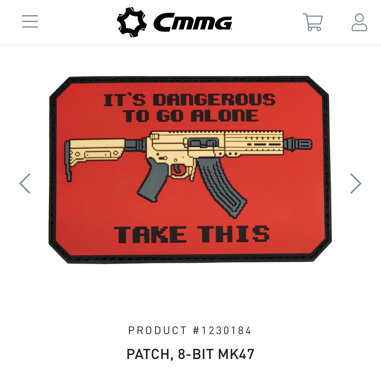 CMMG - PATCH, 8-BIT MK47