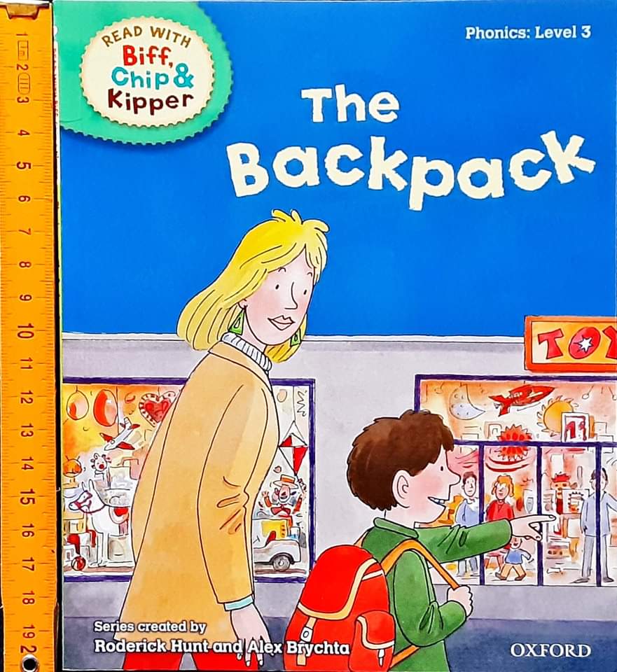หนังสือนิทานปกอ่อน** 🍅🍅READ WITH BIFF,CHIP&KIPPER: THE BACKPACK PHONICS LEVEL3