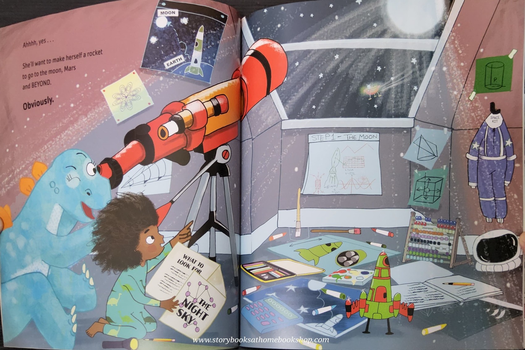 หนังสือนิทานปกอ่อน** 🍅NEVER TEACH A STEGOSAURUS TO DO SUMS