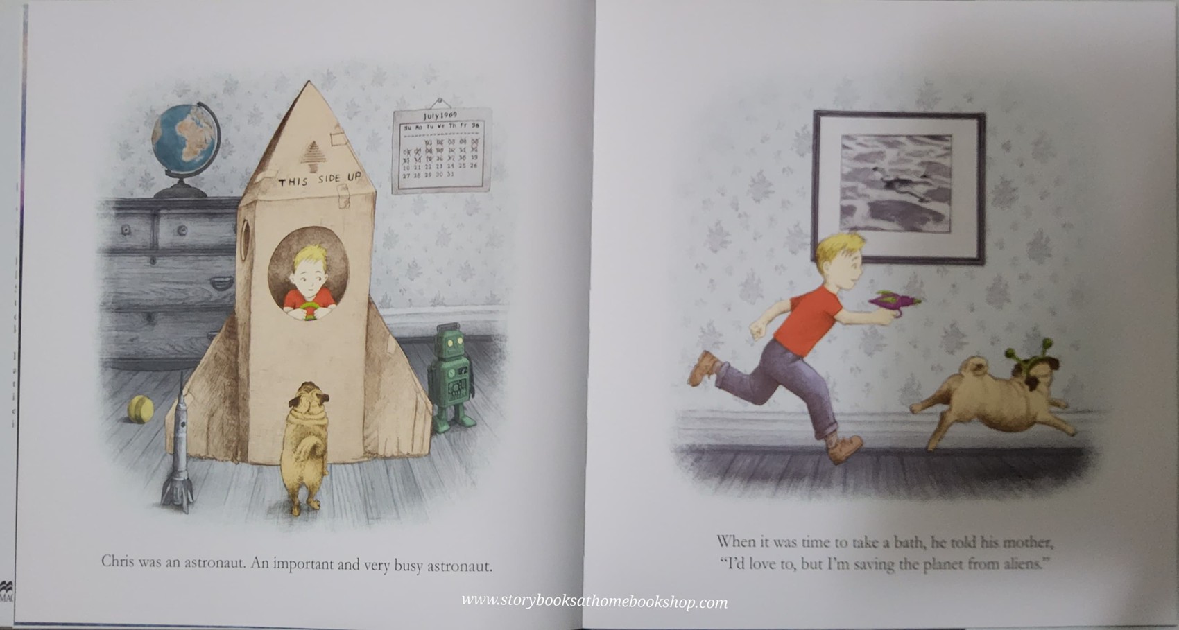 หนังสือนิทานปกแข็ง** 🍅🍅THE DARKEST DARK ASTRONAUT BY CHRIS HADFIELD