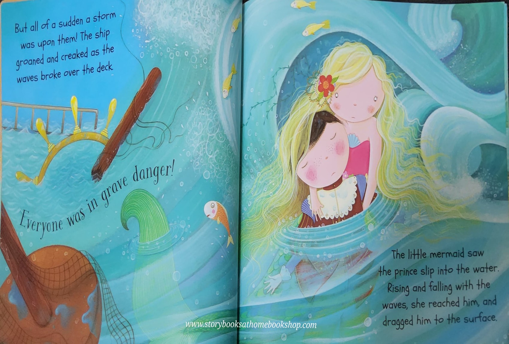 หนังสือนิทานปกอ่อน** 🍅🍓PRINCESS TIME:THE LITTLE MERMAID