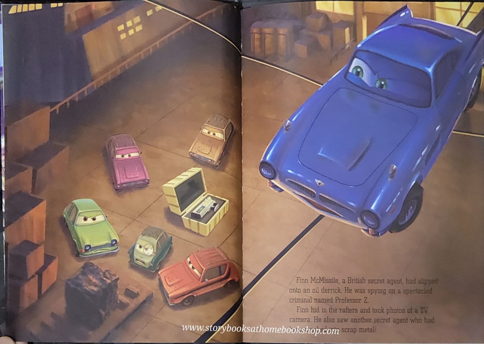 หนังสือนิทานปกแข็ง** 🍅🍅DISNEY PIXAR CARS2