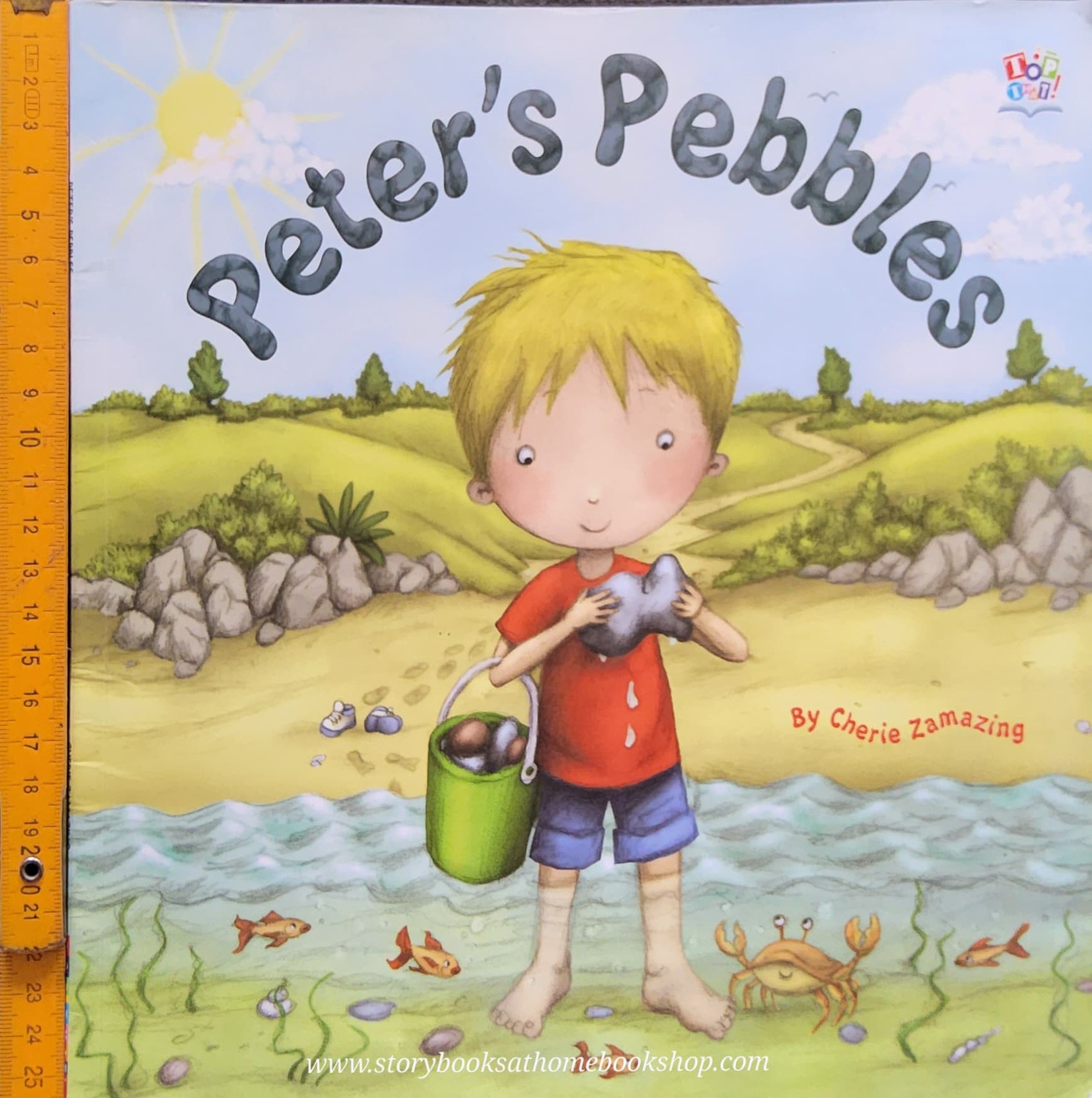 หนังสือนิทานปกอ่อน** 🍅🍓PETER'S PEBBLES BY CHERIE ZAMAZING