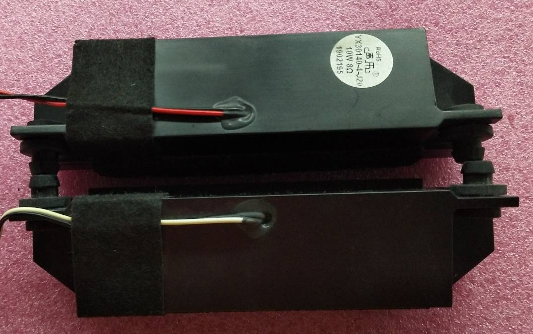 ลำโพงทีวี อะโคเนติค Aconatic ของแท้ถอดจากเครื่อง ใช้กับรุ่น AN-43DF800SM 10วัตต์ 8โอมห์