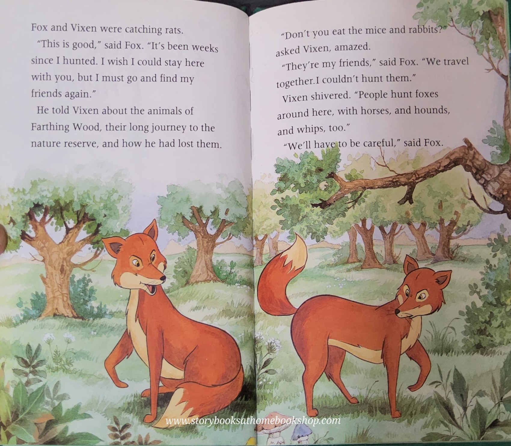 หนังสือนิทานปกแข็ง** 🍅THE ANIMALS OF FARTHING WOOD:A NEW FRIEND #4