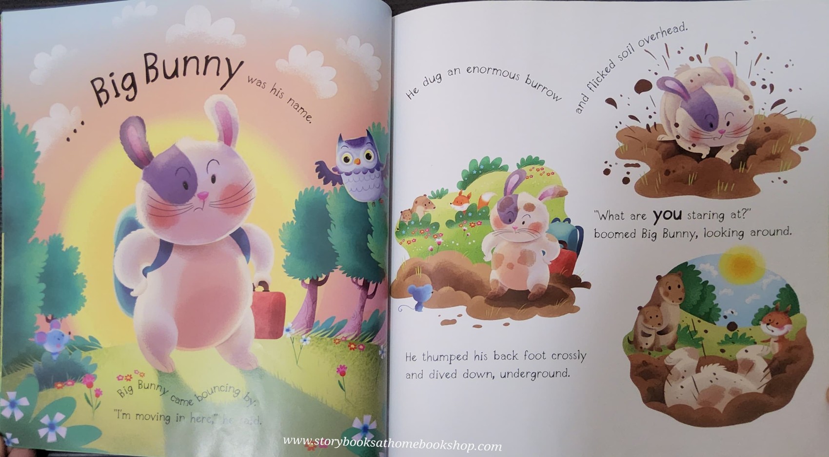 หนังสือนิทานปกอ่อน** 🍅🍅BIG BAD BUNNY WITH CD