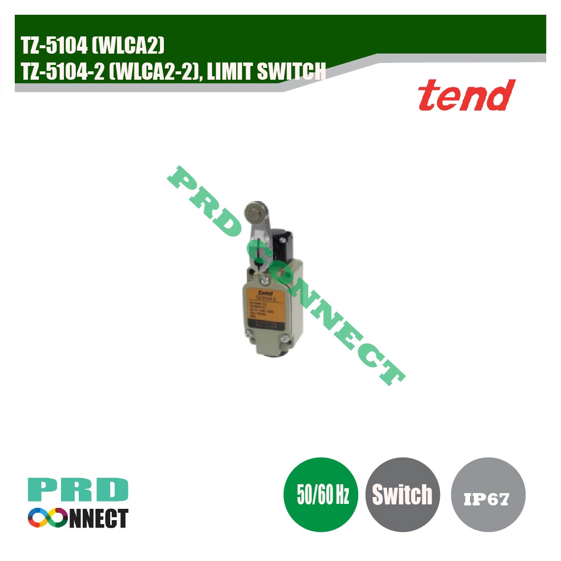 TZ-5104 (WLCA2) TZ-5104-2 (WLCA2-2), LIMIT SWITCH, TEND