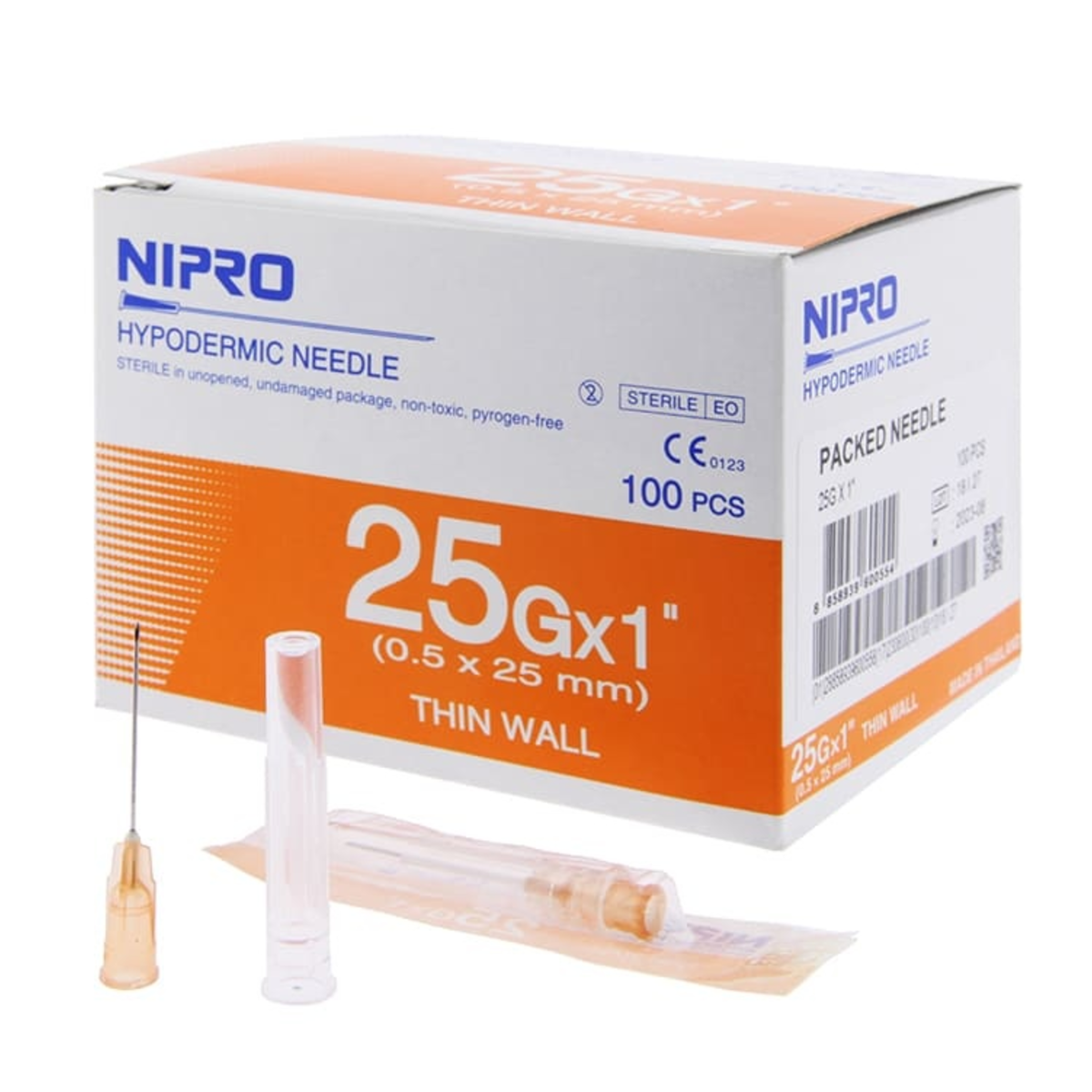 NIPRO เบอร์25G x 1 นิ้ว