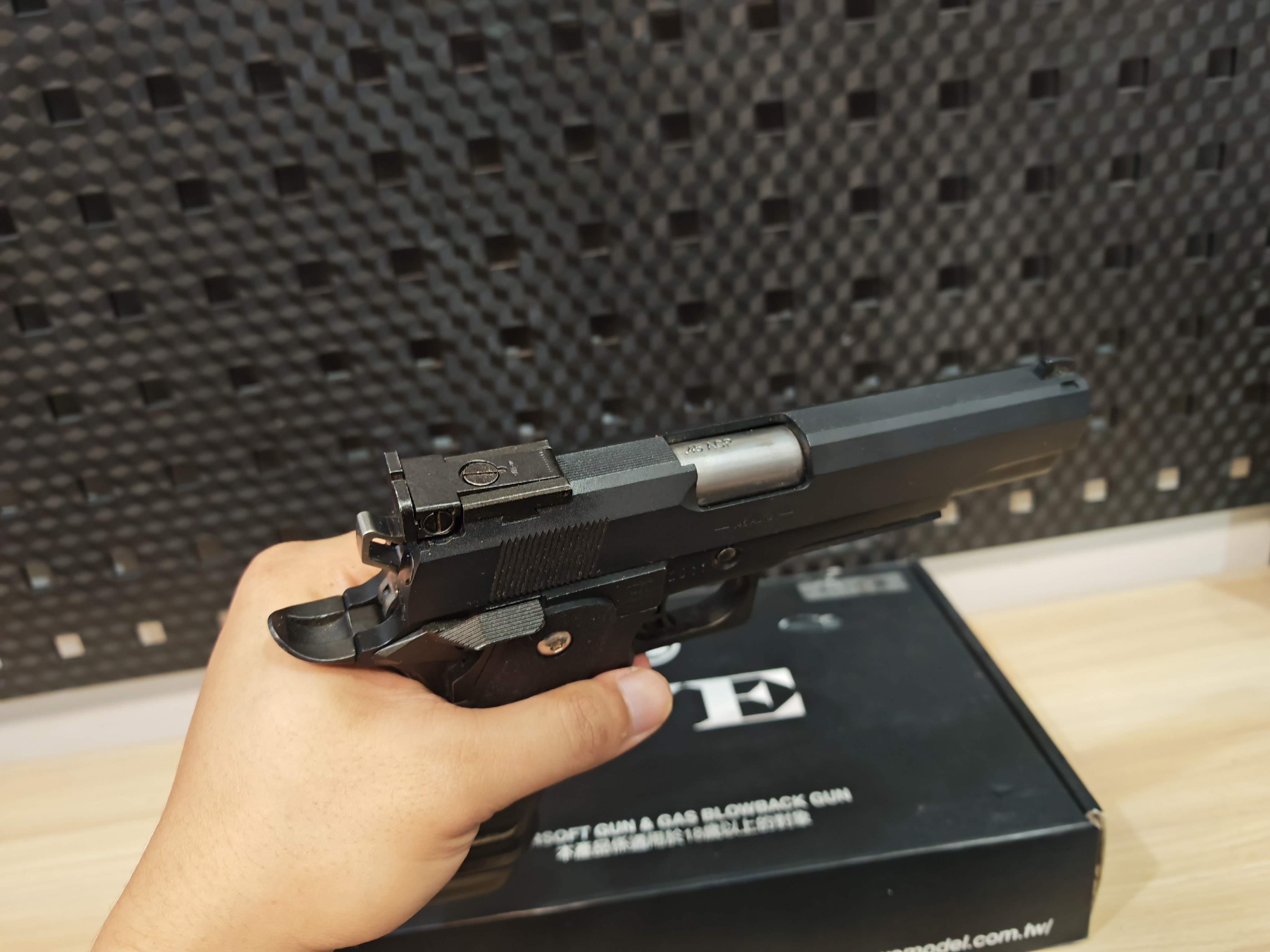 WE Hi Capa 5.1 R-VERSION GBB BB Gun บีบีกัน แบบแก๊ส ปืนอัดลม Airsoft Gun มือสอง
