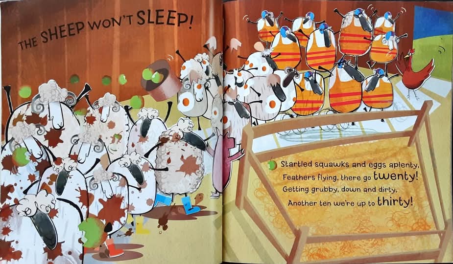 หนังสือนิทานปกอ่อน** 🍅🍓The Sheep won't Sleep