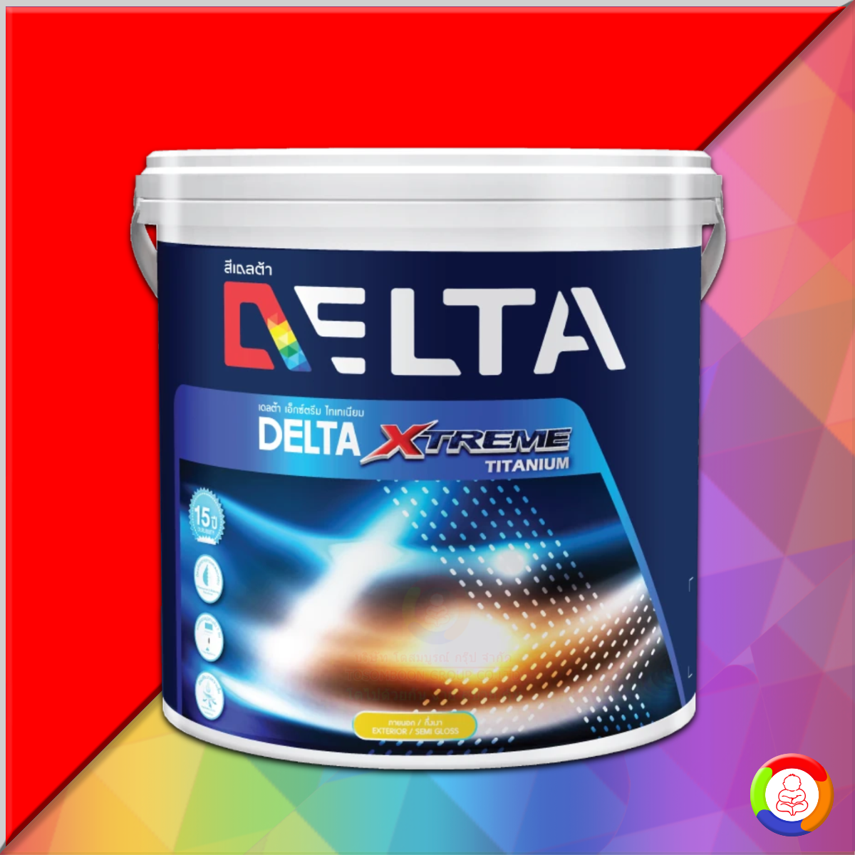 Delta Extreme Titanium for Exterior Semi-Gloss